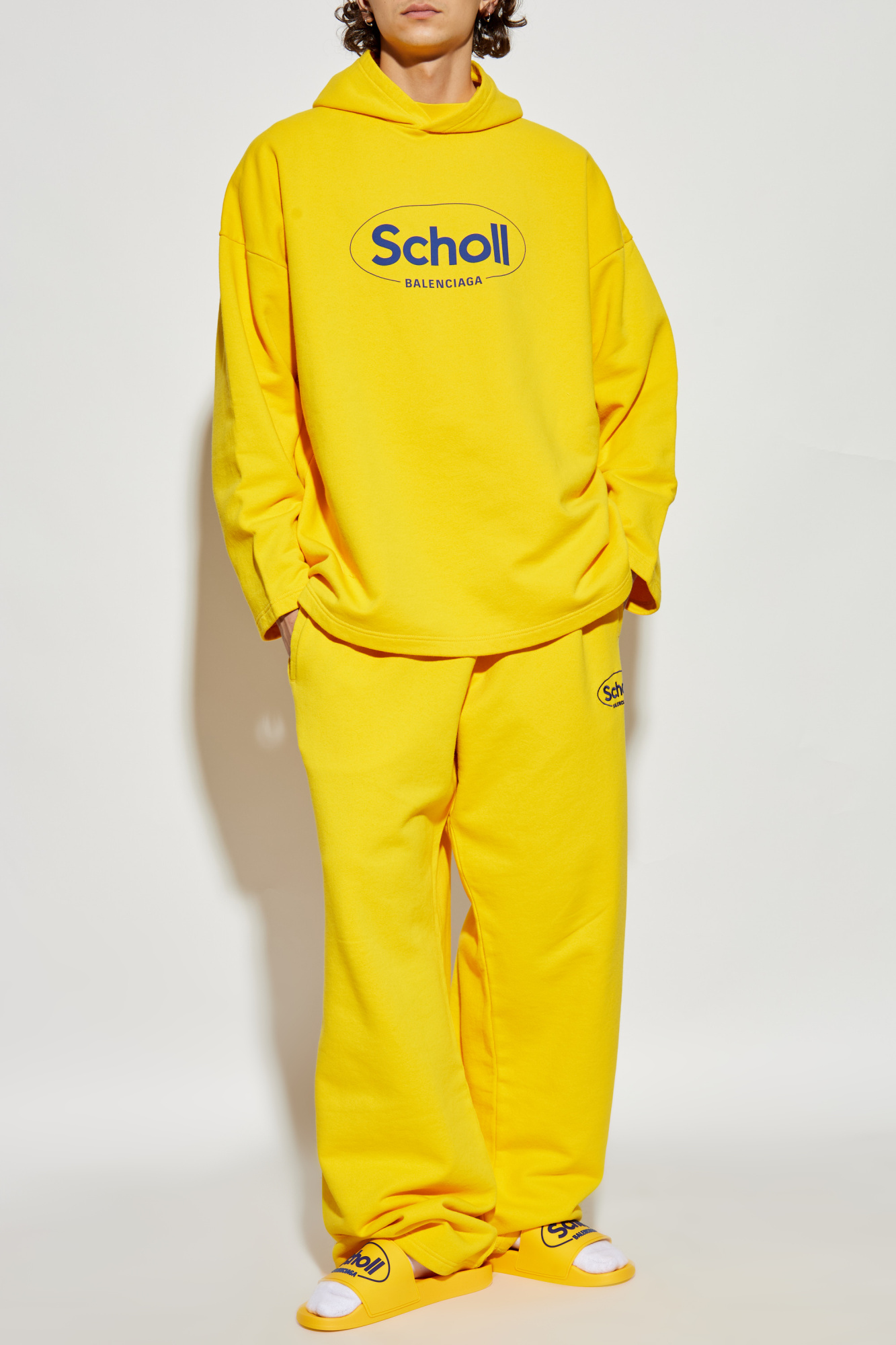 関税込＆特価☆New☆【BALENCIAGA X Scholl】ロゴプリントT Balenciaga Balenciaga x Scholl | Men's Clothing | Vitkac